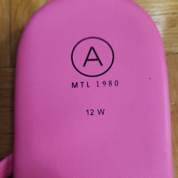 MTL 1980 Vibrant Pink and Orange Sandals - Picture 2 of 2